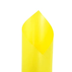 Papel Perolado Neon 180g formato A4 Amarelo - 20 folhas