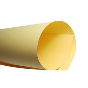 Papel Color Plus 180g – Formato A4 Amarelo Claro Macedônia - 10 folhas