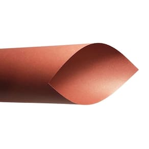 Papel Perolado 180g – Formato A4 Terracota - 10 folhas