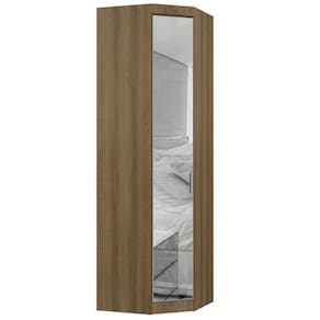 Modulo Guarda Roupa Canto Eucamoveis Paris 1 Porta C Espelho
