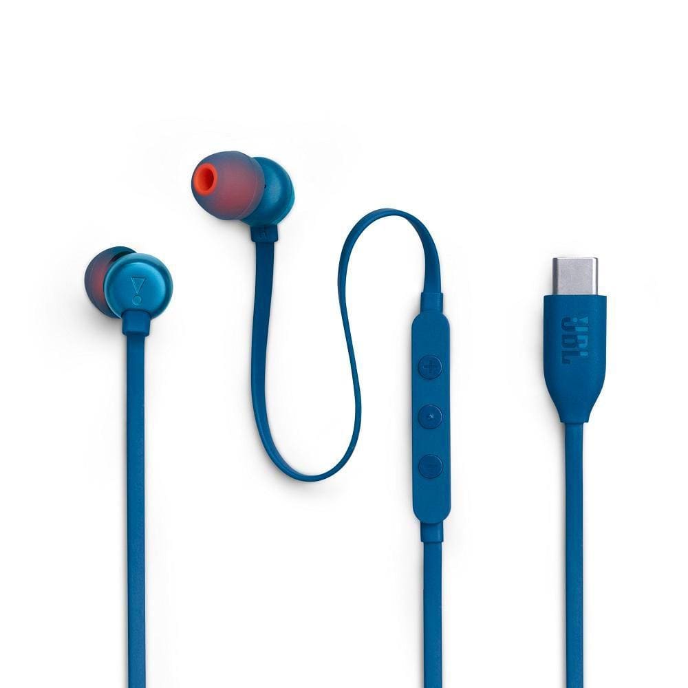 Fone Intra JBL T310C, Azul, JBLT310CBLU, HARMAN JBL