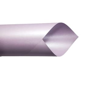 Papel Perolado 180g – Formato A4 Lilás - 10 folhas