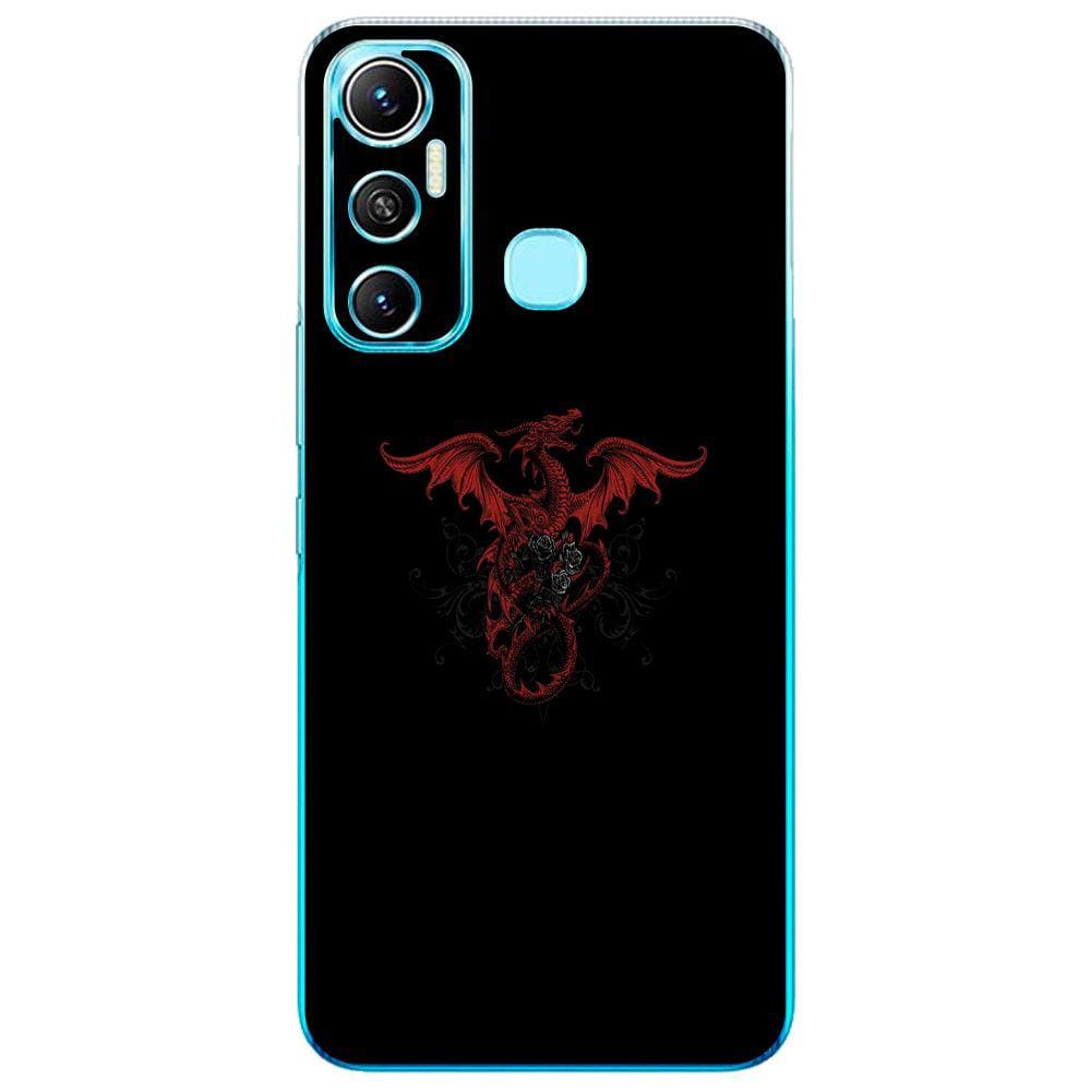 Capa Adesivo Skin255 Verso Para Infinix X689F Hot 11