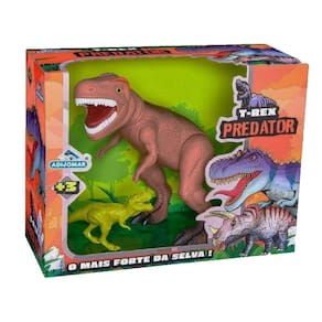 Brinquedo T-Rex Predator +3 Anos Adijomar Brinquedos