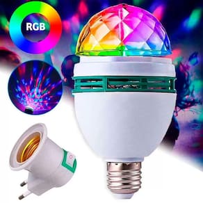 Lampada De Led Para Festa Balada Com Adaptador Bivolt