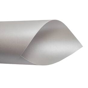 Papel Perolado 180g – Formato A4 Prata - 20 folhas