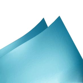 Papel Lamicote Laminado Pacote com 10 folhas A4 Azul - 180G/m²