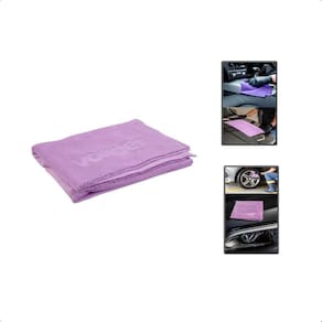 Toalha Microfibra Extramacia Seca Automotiva 60X40Cm Roxo