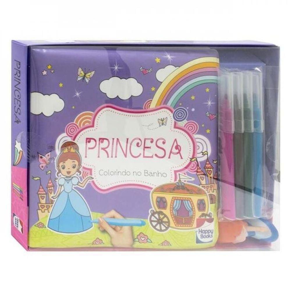 Colorindo No Banho: Princesa