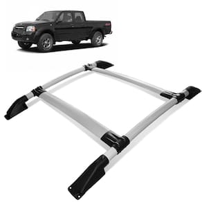 Rack de Teto Bagageiro Frontier 2003 a 2007 Tubolar Prata