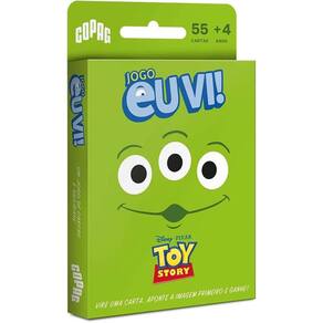 Jogo Cartas Copag Eu Vi! Disney Aliens Toy Story Pense Rapido Achou?