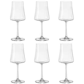 Jogo de 6 Taças para Vinho em Cristal Ecológico Xtra 360ml - Bohemia
