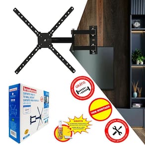Kit Suporte De Tv Universal Articulado 23 A 56 Pol +