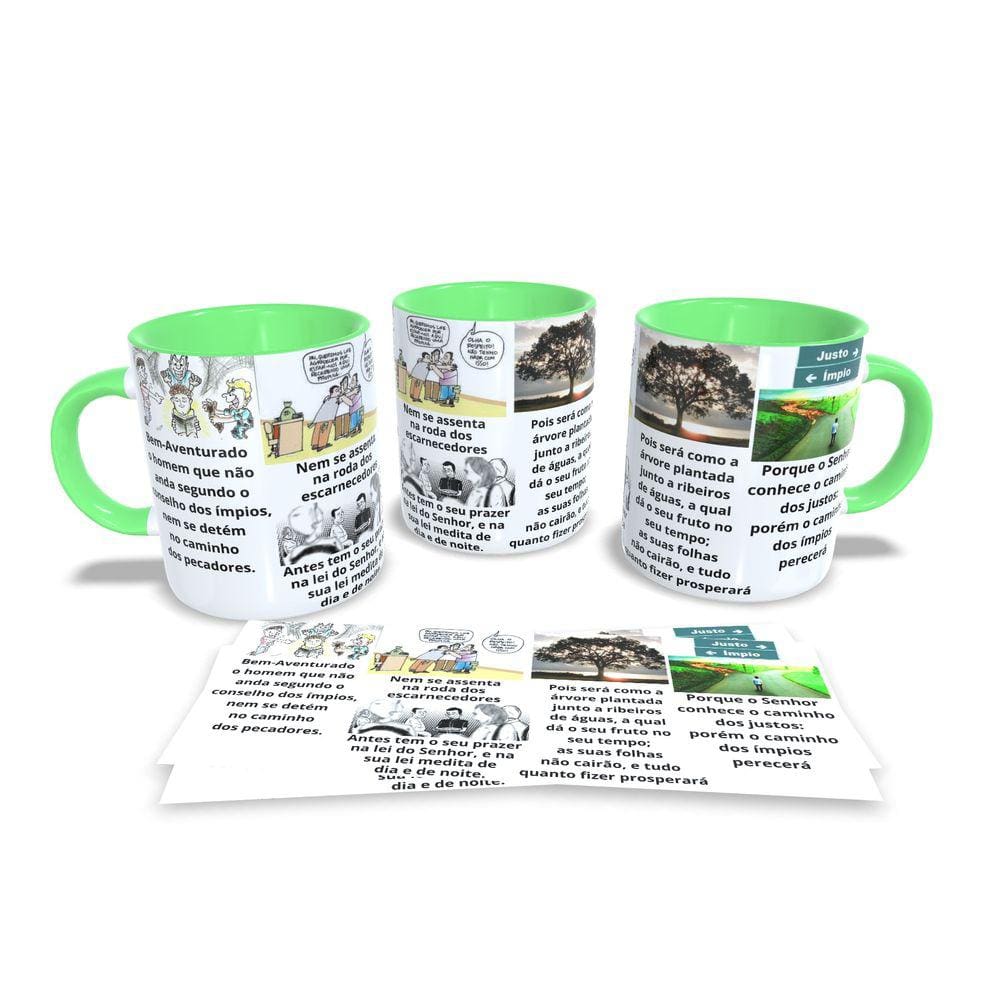 Canecas Personalizadas Coleção Salmos 1