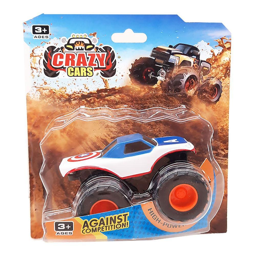 Monster Truck Crazy Cars Capitão América RL071-2 - Dorémi