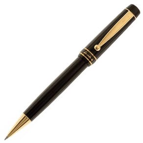 Caneta Esferográfica Pilot Lucina Preta Brilhante Gt