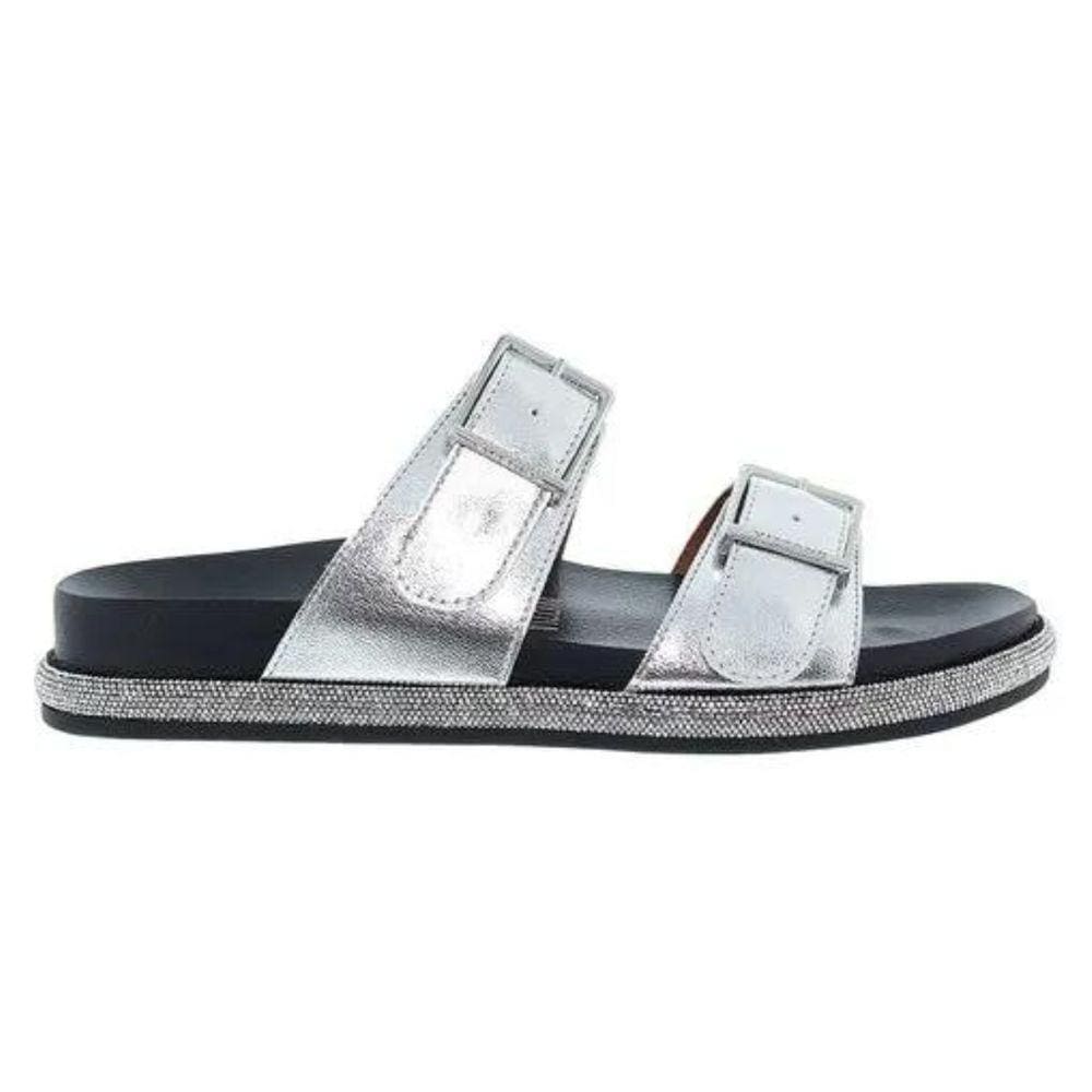Tamanco Vizzano Feminino Fivela Prata Preto