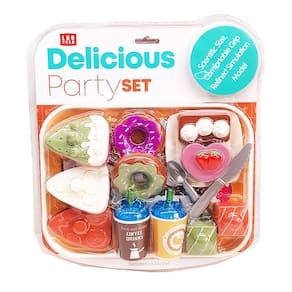 Comida de Brincar Kit de Sobremesas e Café LY8705 - Dorémi