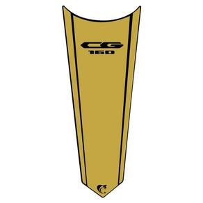 Adesivo Faixa Gravata Tanque Moto Cg Titan 125/150/160 Dourado Cor Cg 150