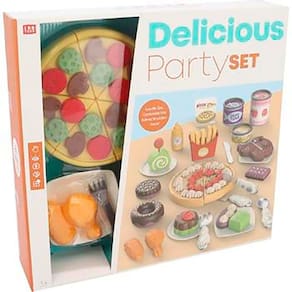 Comida de Brincar Kit de Fast Food e Sobremesas LY8615 - Dorémi