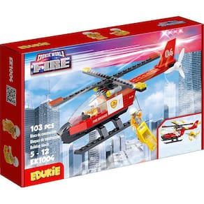 Blocos de Montar Brigada de Incêndio 103pcs EK1004 - Dorémi