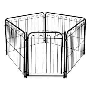 Kit Cercado Pet Mix 4 Módulos Portão - Preto - 10.964.02 - Açomix