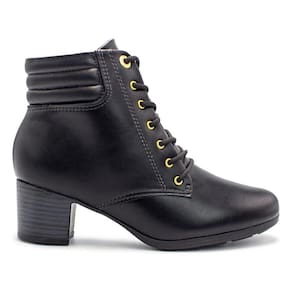 Bota Modare Feminina Napa Genebra/Pele Strech Salto Bloco 7072.103