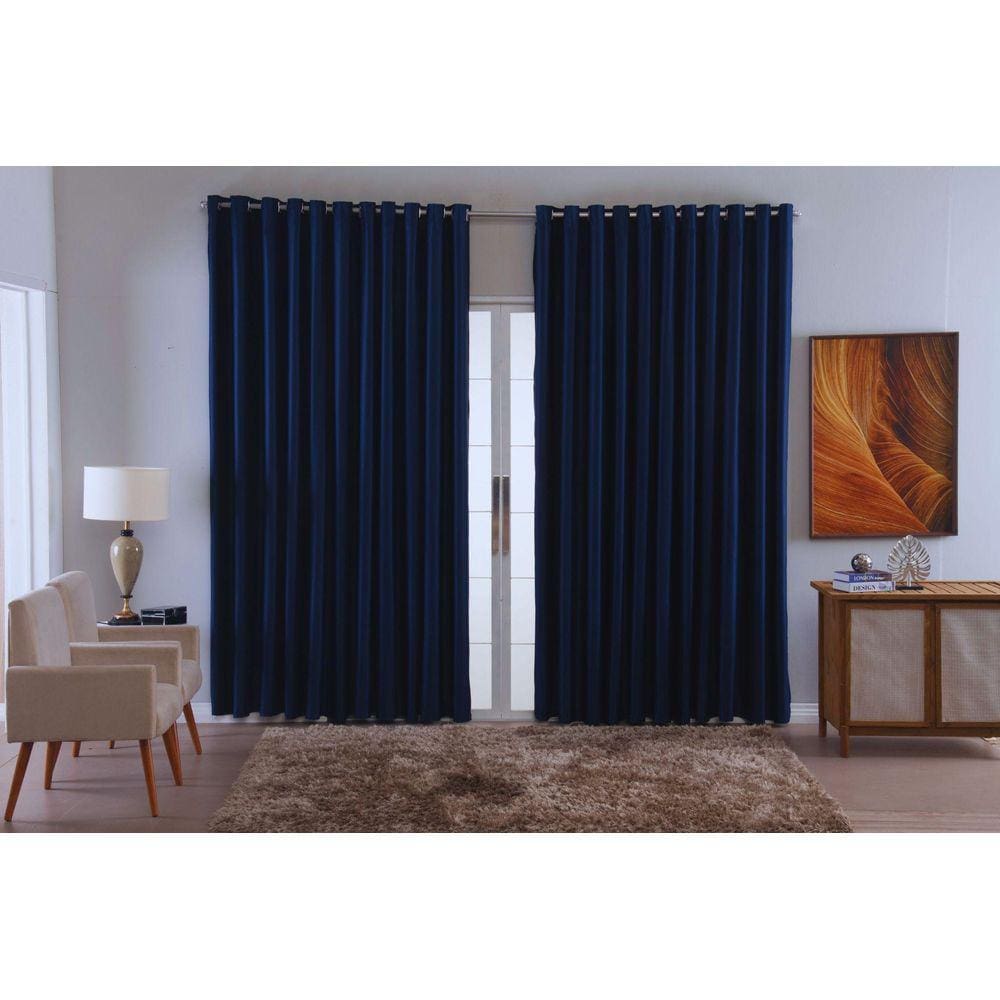 Cortina Blackout Em Tecido Ellegance Sala Quarto 4,00X2,80