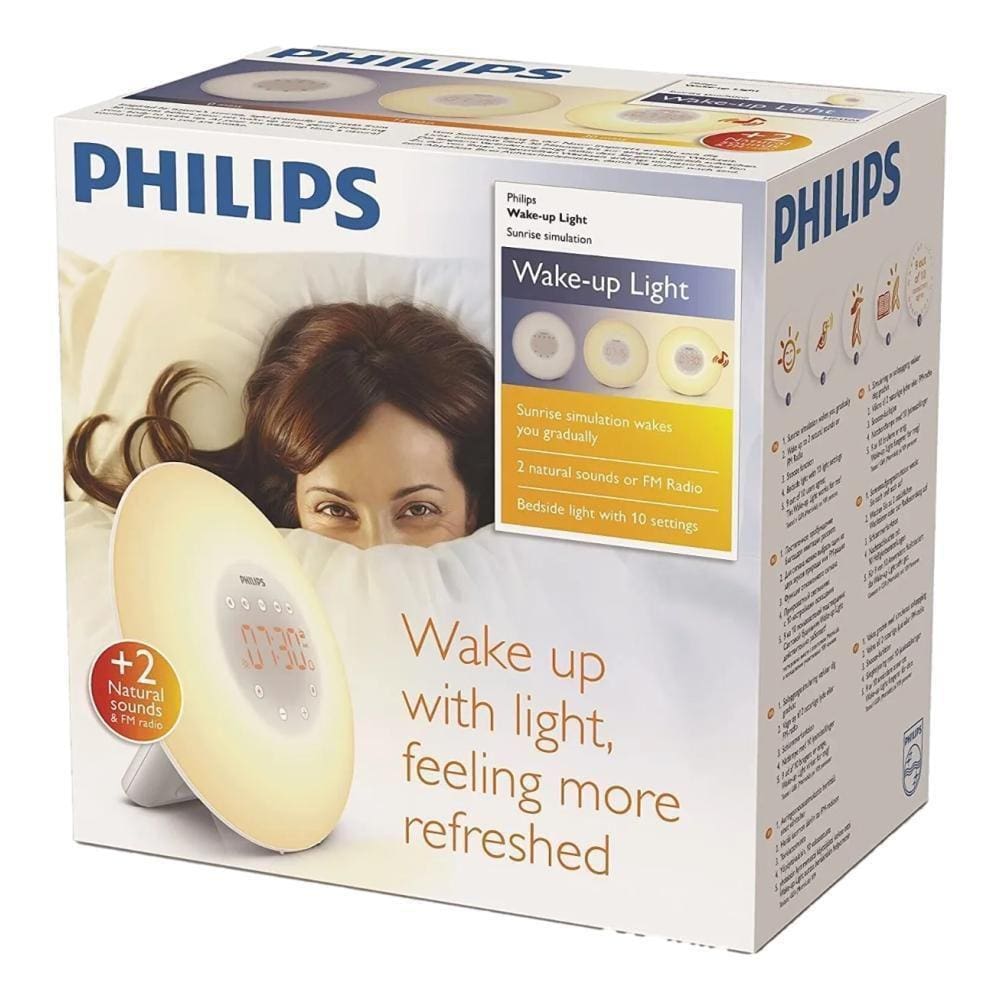 Despertador Philips Wake-Up Light Branco Hf3505/60 | Casas Bahia