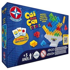 Jogo De Tabuleiro Cai Não Cai Tetris, Brinquedos Estrela