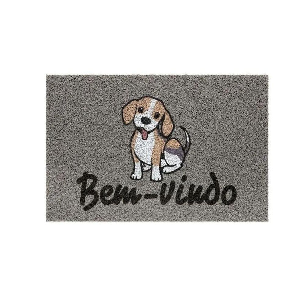 Capacho Vinil Pet 40cm x 60cm Welcome Beagle Kapazi