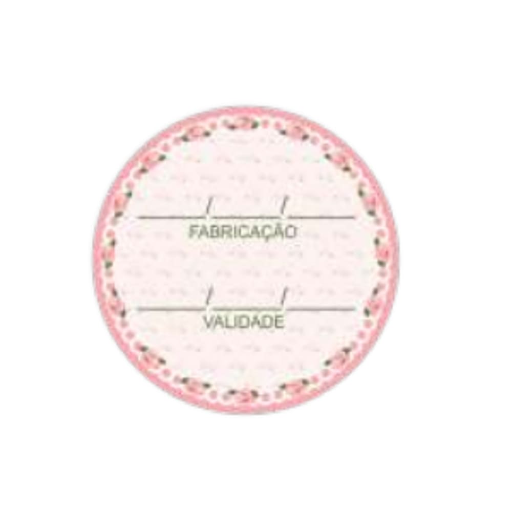 Adesivo Fabricacao/validade C /100 Decora