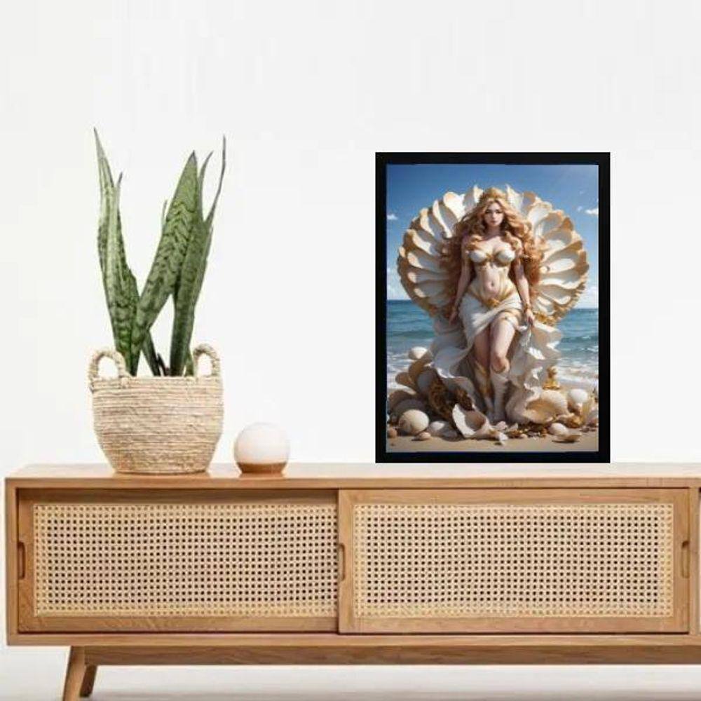 Quadro Decorativo Arquétipo De Afrodite 45X34Cm