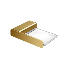 Saboneteira Docol Flat 1013872 Ouro Escovado