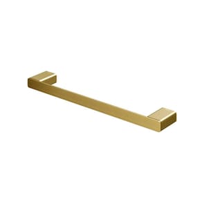Toalheiro Barra Rosto Docol Flat 1013672 Ouro Escovado