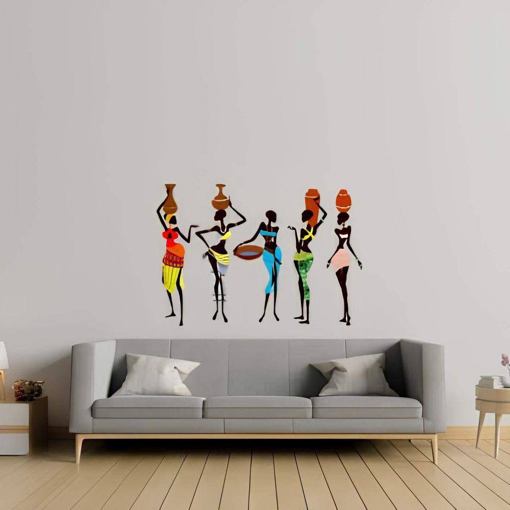 Adesivo De Parede Mulheres Africanas