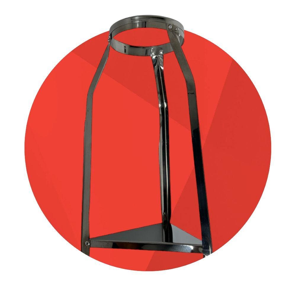 Suporte De Coador Mancebo Antigo Café Pequeno Inoxidável