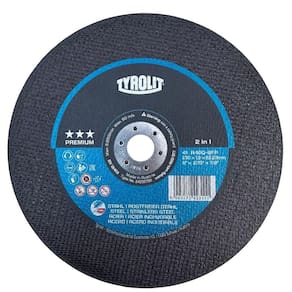 Disco De Corte Premium Para Inox 9 X 1,9 Mm - Tyrolit - A46q-bfp