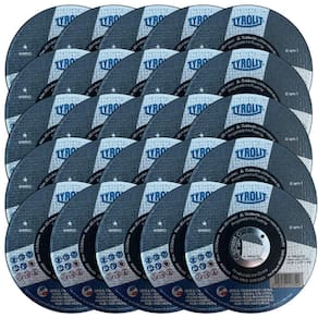 Kit Discos De Corte Basic Para Inox 4.1/2 - Tyrolit - 25 Peças