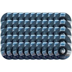 Kit Discos De Corte Basic Para Inox 4.1/2 - Tyrolit - 50 Peças
