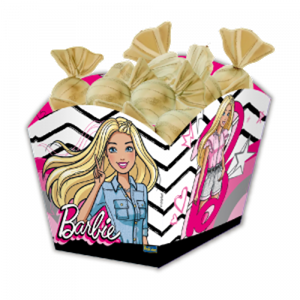 Cachepot Barbie C/8 Festcolor