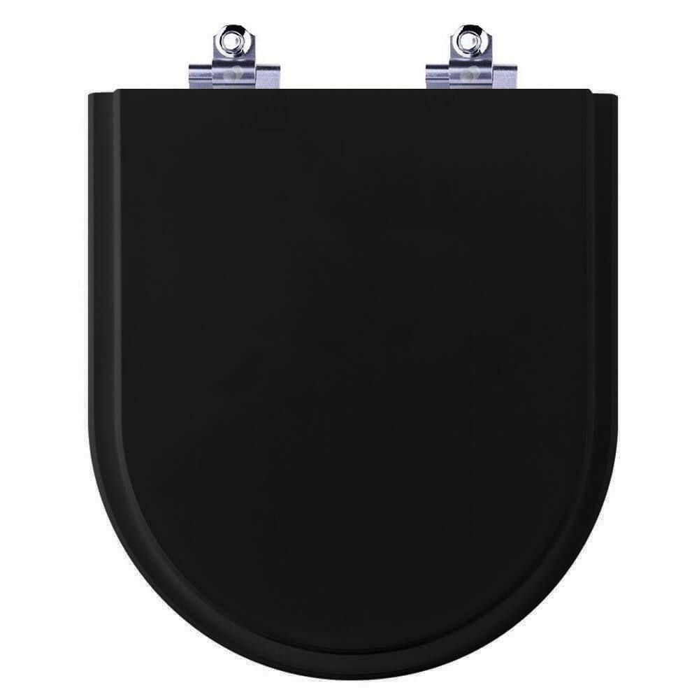Tampa De Vaso Com Amortecedor Riviera Preto Para Celite