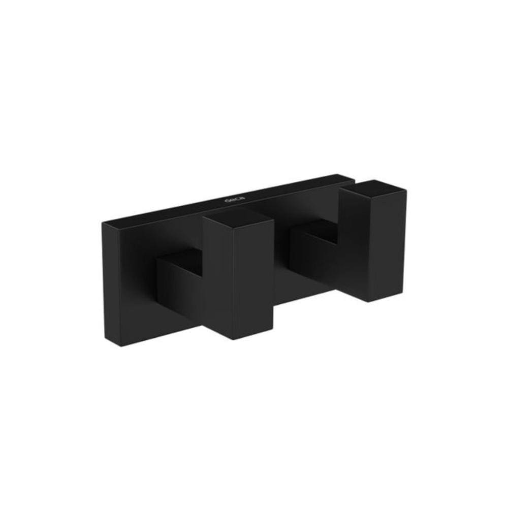 Cabide Duplo Deca Quadratta 2062.BL83.MT Black Matte