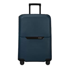 Mala Média Magnum Eco Samsonite Polipropileno Cadeado Tsa e Rodas Duplas Giro 360