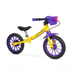 Bicicleta Nathor Balance Bike 12 - Equilíbrio E Coordenação