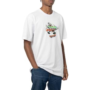 Camiseta Lost Saturn Destroy WT24 Masculina Branco