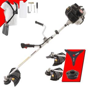 Cortador de Grama Á Gasolina Kawashima KW43-LE 2T 43cc 1,7HP Roçadeira de Alta Potência e Performance Ideal Para Manutenção de Jardins e Gramados