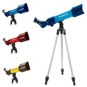Brinquedo Telescópio Foco Ajustável Astronômico Infantil Polibrinq