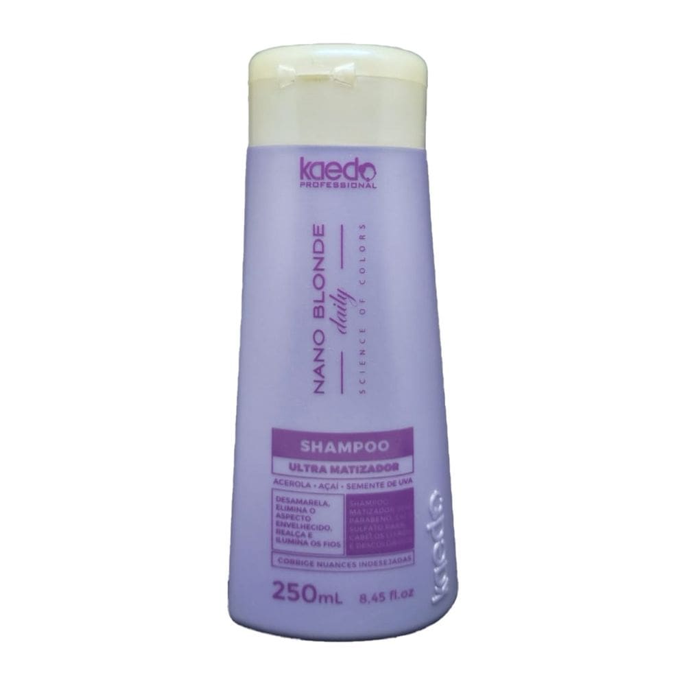 Kaedo Nano Blonde Daily Shampoo Matizador 250ml