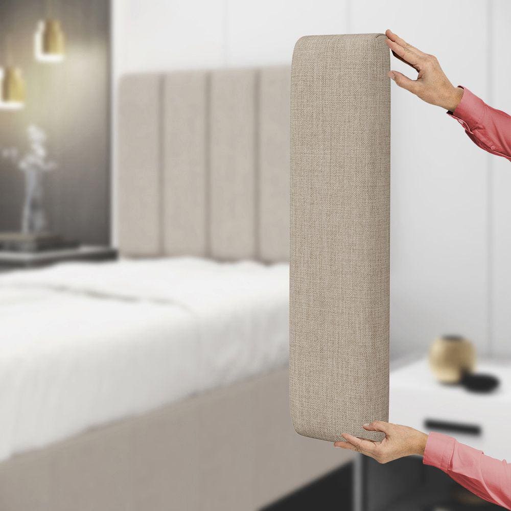 Painel Modulado Nashira 100 / N-039 Linho Bege
